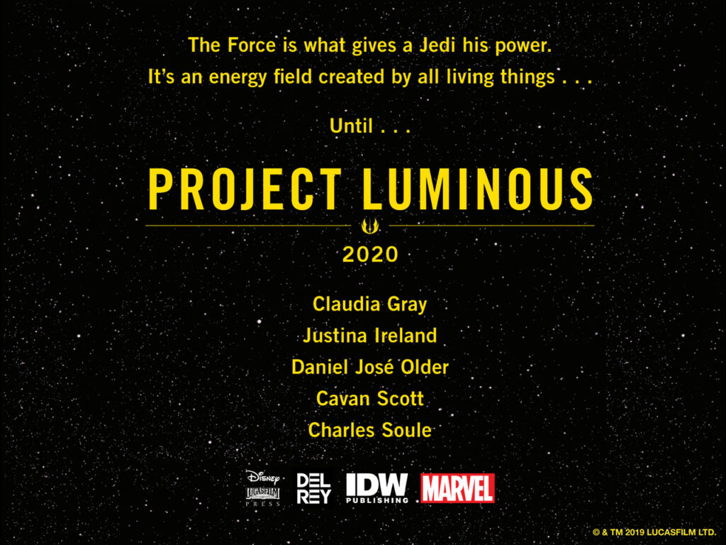 Star Wars Project Luminous- The High Republic